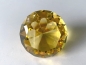 Preview: Crystal Glass Diamonds 50 mm Yellow 1